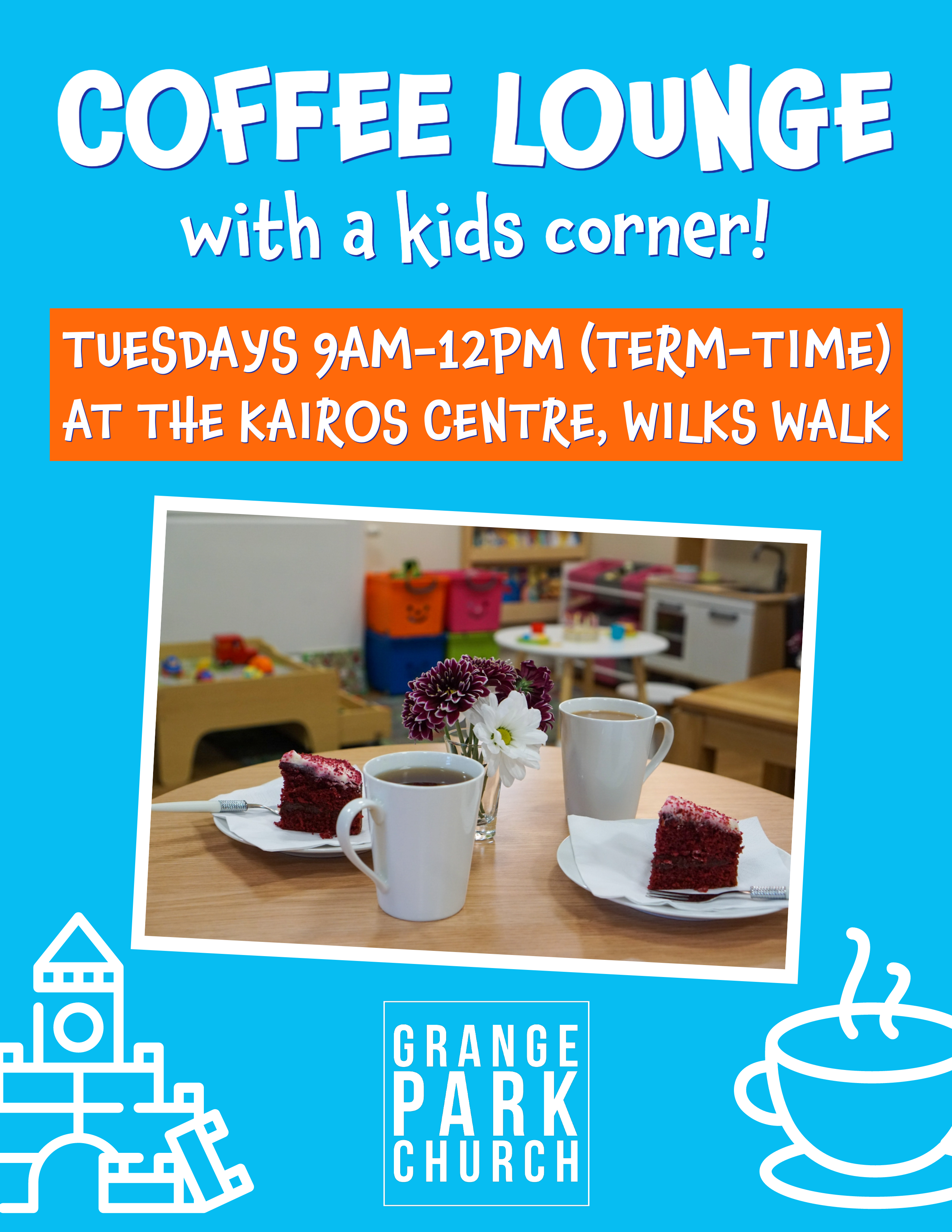 Coffee Lounge with Kids Corner